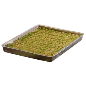 TRAY PISTACHIO BAKLAVA 72 PCS 7 * 5.5 LB IN CASE