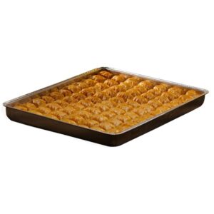 TRAY WALNUT BAKLAVA 54 PC 5.5 LB 7 IN BOX TRAY
