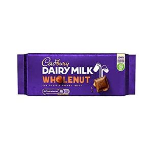 CADBURY DAIRY MILK WHOLENUT 14/180 GR