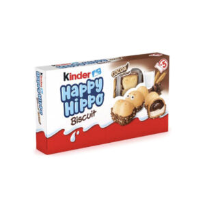Kinder Happy Hippo Cocoa 10/100g,Cocoa Cream Filled Wafers 10/100g