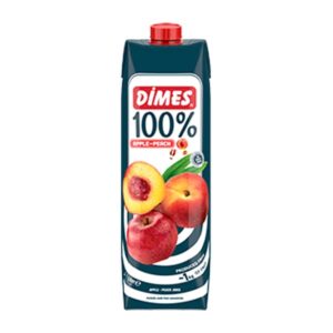 DIMES %100 PREMIUM APPLE PEACH 33.80 FL OZ * 12