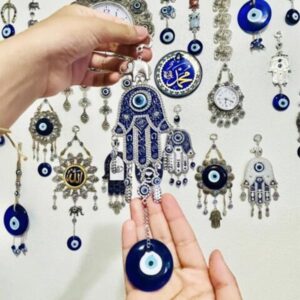 EVIL EYE WALL DECOR 12 PIECES