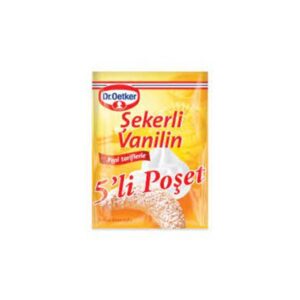 DR.OETKER SUGAR VANILIN 5 LI (5 LI PAKET) 25 GR