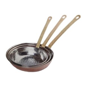 COPPER 0.5 MM 3 PCS PAN SET TRMN 14-16-18 CM 2 SET IN CASE