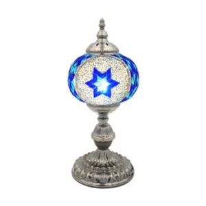 HANDMADE MOSAIC GLASS ZZ LAMP BIG WITHOUT BULB (207)