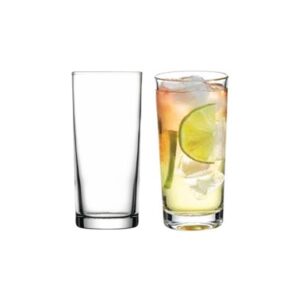 PASABAHCE LONG DRINK GLASS 200CC (6 3/4 OZ) 6 PCS SET 4*6 IN BOX RAKI
