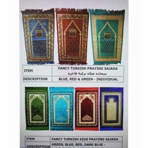 PRAYING SAJADA FANCY 10 PCS