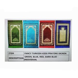 PRAYING SAJADA FOR CHILDREN 10 PCS