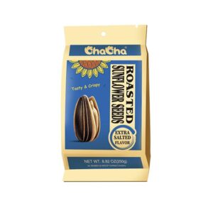 CHA CHA SUNFLOWER SEEDS EXTRA SALTED FLAVOR 18/250 GR