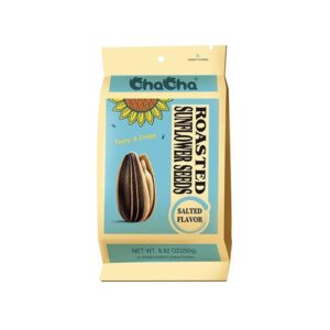 CHA CHA SUNFLOWER SEEDS ROASTED SALTED FLAVOR 18/250 GR