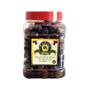 Natural Black Olives Red 24 Oz * 9