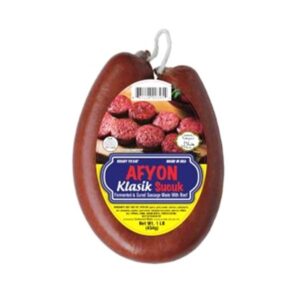 SAHIN Afyon Classic Beef Soujuk Mild 1 lb * 12