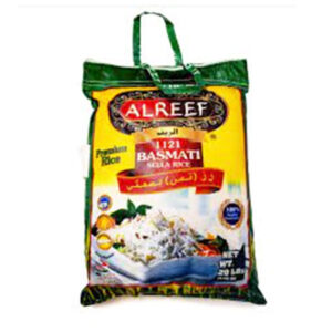 REEF RICE BASMATI SELLA 4 LB 10 CASE