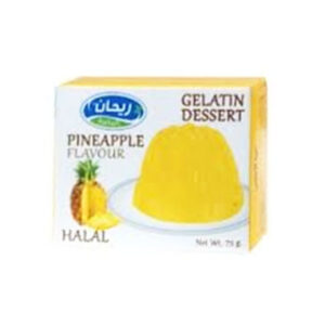 REIHAN JELLY PINEAPPLE 75 GR 12 /CASE