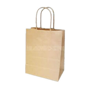 PS #3 KRAFT PAPER BAG WITH TWIST HANDLE 8"X4.5"X10.25"
