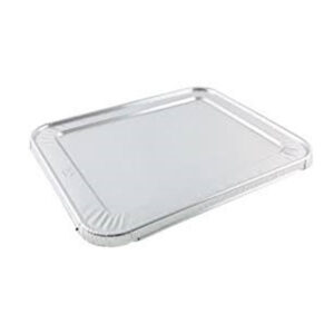 PS HALF SIZE LID ALUMINUM FOIL * 100