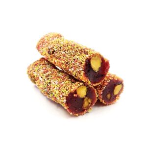 Rainbow Sugar Coated and Pomegranate Flavored Delight with Pistachio 11 LB