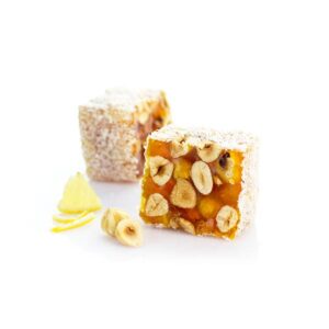 Coconut Coated and Lemon Flavored Turkish Delight Mix Nuts 11LB