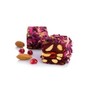 Rose Petals Coated and Pomegranate Flavored Delight With Almond 11 LB
