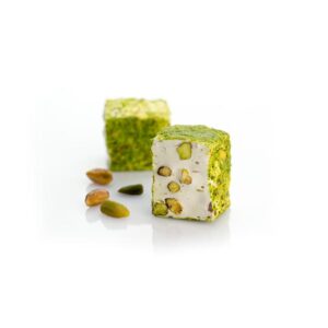 Powdered Pistachio Coated and Milk Flavored Turkish Delight With Pistachio 11LB